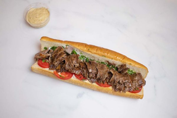 وجبة شاورما فرنسي