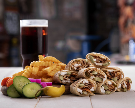 وجبة شاورما عربي