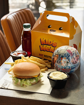 ساندوتش برغر دجاج